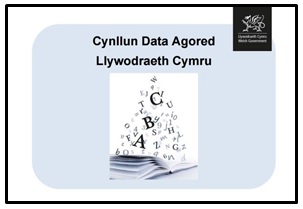 Tudalen flaen y Cynllun Data Agored
